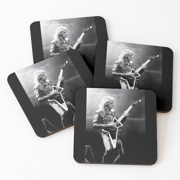 Item preview, Glen Tipton - Judas Priest - BW Photograph designed and sold by AWLShopArt.