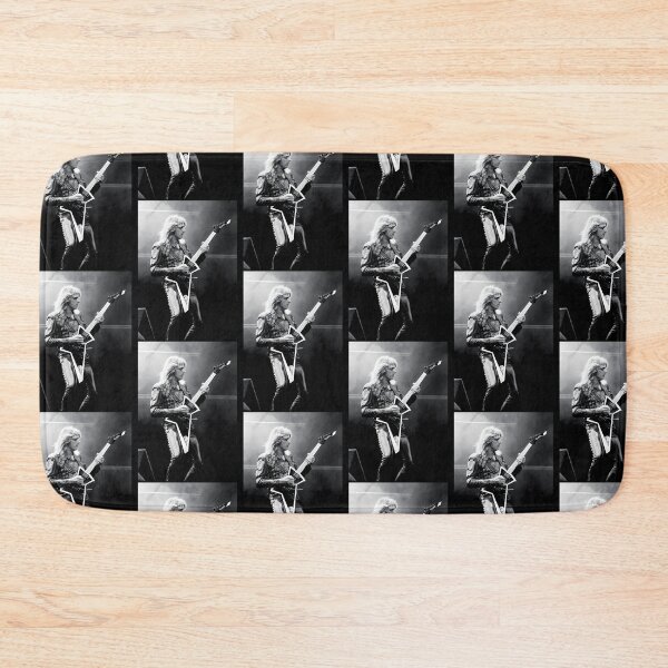 Item preview, Glen Tipton - Judas Priest - BW Photograph designed and sold by AWLShopArt.