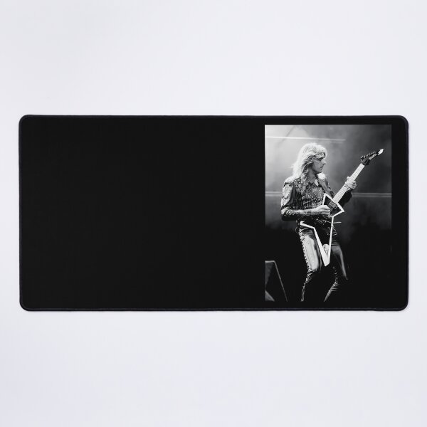 Item preview, Glen Tipton - Judas Priest - BW Photograph designed and sold by AWLShopArt.
