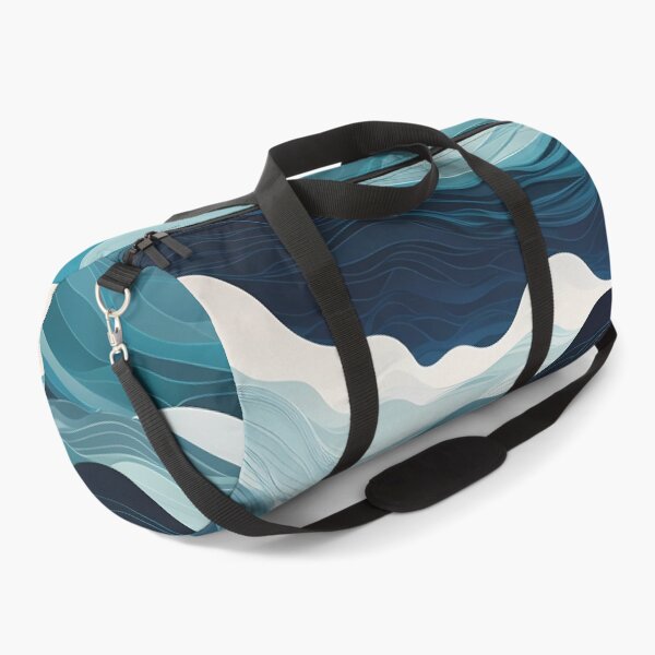 Item preview, Olas Azules del Mar - blue sea waves pattern designed and sold by Omarupattern51.