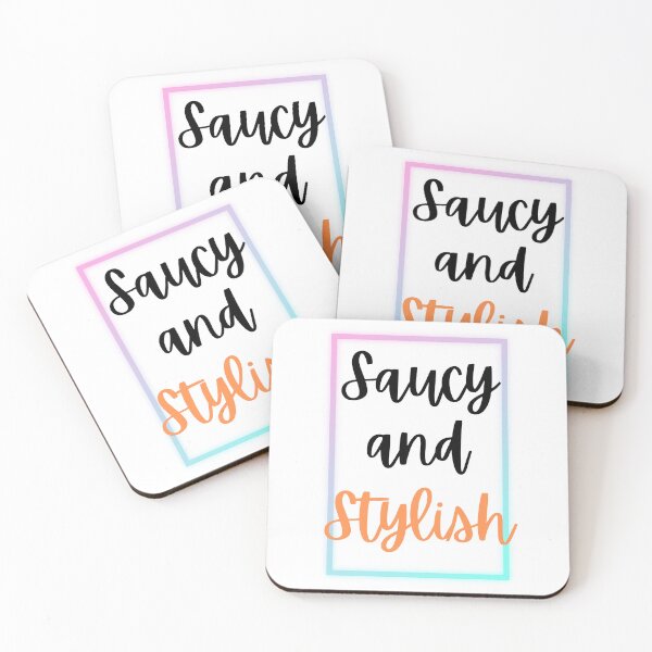 Item preview, Saucy and Stylish Design designed and sold by JAMTEESHOP.
