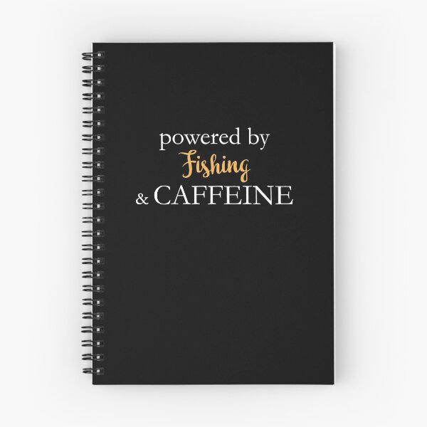 Item preview, Powered By Fishing And Caffeine designed and sold by theredteacup.