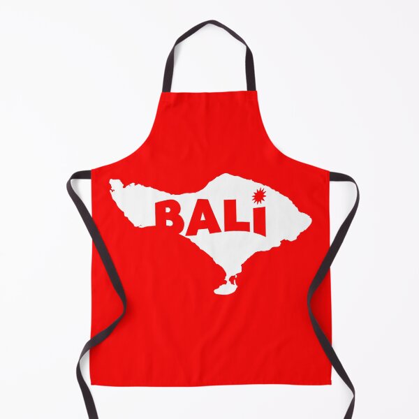Item preview, BALI Map with Spirited Shout Country Name - Typography Text Design - White Red color designed and sold by AMGraphicStudio.