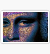 Mona Lisa Eyes 1 Sticker