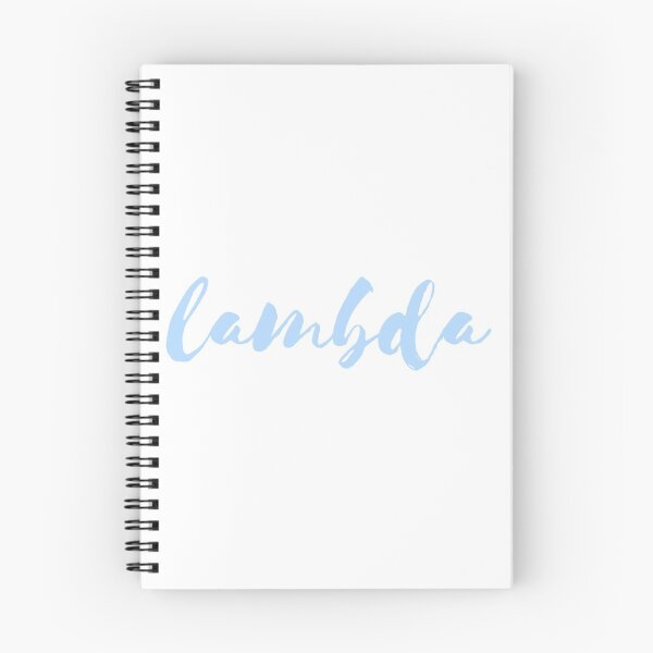 Item preview, LAMBDA / SCRIPT / CORNFLOWER designed and sold by kassaroo.