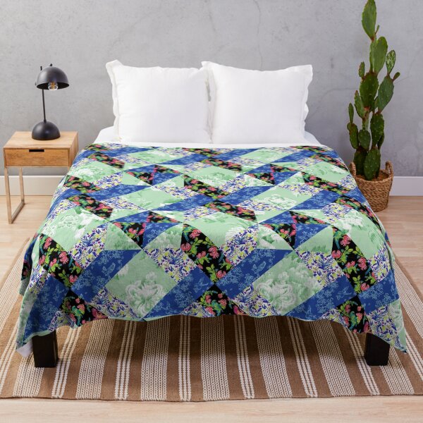Item preview, Florals, quilts ,patchwork ,mix patterns ,flowers  designed and sold by letsgow8th.