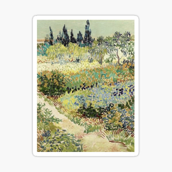 Item preview,  Garden at Arles Van Gogh  designed and sold by lindamanis.