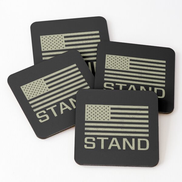 Item preview, Stand - I Don&x27;t Kneel - Distressed US USA Flag 	 		 designed and sold by elbusaib1.