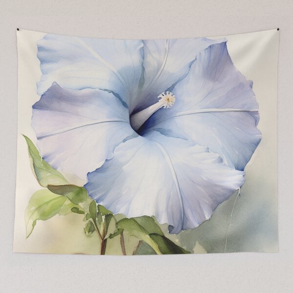 Item preview, Mornema - Morning Glory flower in watercolor (1/8) designed and sold by sabantha.