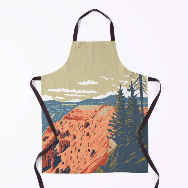 Artikelvorschau, Cedar Breaks National Monument Natural Amphitheatre Cedar City Utah USA WPA-Kunstplakat entworfen und verkauft von patrimonio.