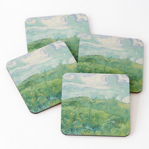 Item preview, Green Wheat Fields 1890 Vincent van Gogh designed and sold by lindamanis.