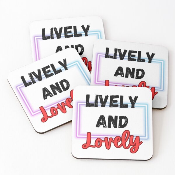 Item preview, Lively and Lovely Design designed and sold by JAMTEESHOP.
