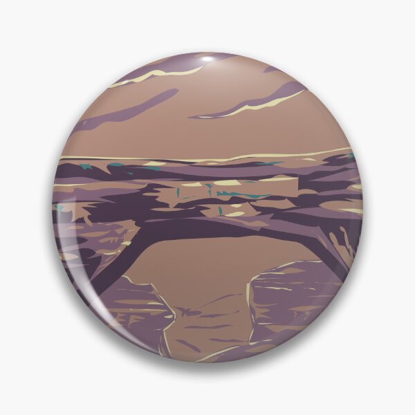 Item preview, Sipapu Natural Bridge in Natural Bridges National Monument Utah USA WPA Art Poster  designed and sold by patrimonio.