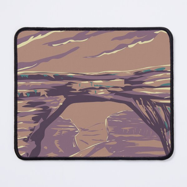 Item preview, Sipapu Natural Bridge in Natural Bridges National Monument Utah USA WPA Art Poster designed and sold by patrimonio.