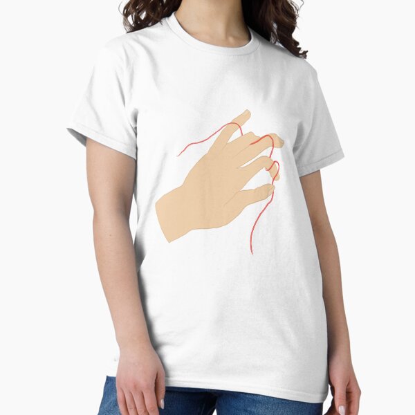 トップス THE RED THREAD S pierce T-shirt THEREDTHREAD / ザレッドスレッド】S pierce T-shirt