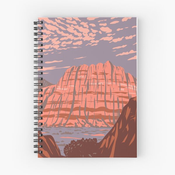 Item preview, Snow Canyon State Park in Washington County Utah USA WPA Art Poster  designed and sold by patrimonio.