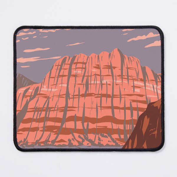 Item preview, Snow Canyon State Park in Washington County Utah USA WPA Art Poster  designed and sold by patrimonio.