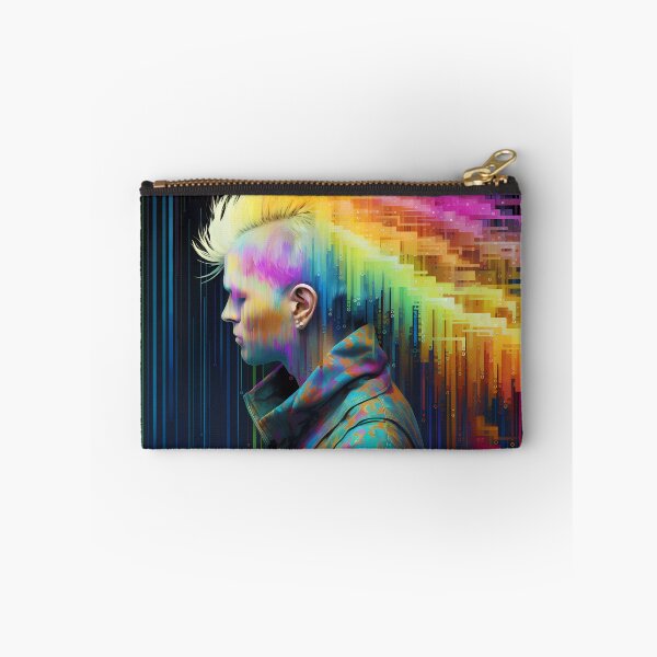 Item preview, Sandevistan Activated - Cyberpunk Retro 80s Art designed and sold by AeonAcademy.