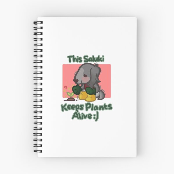 Item preview, This Saluki Keeps Plants Alive! designed and sold by KaalicoCanvas.