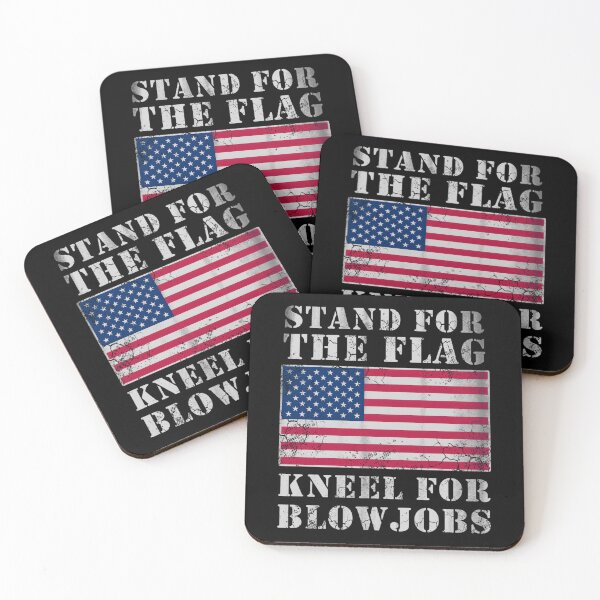 Item preview, Stand For The Flag Kneel For Blowjobs 	 		 designed and sold by elbusaib1.