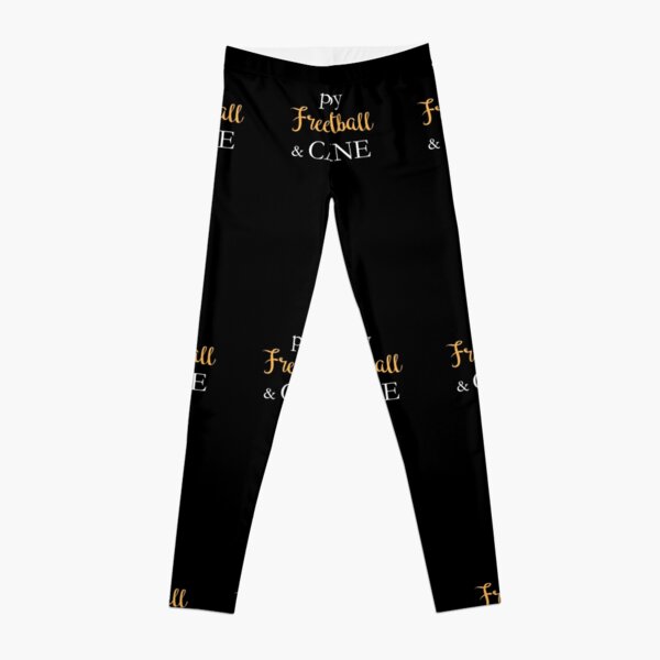 Powered By Freestyle Football And Caffeine Leggings