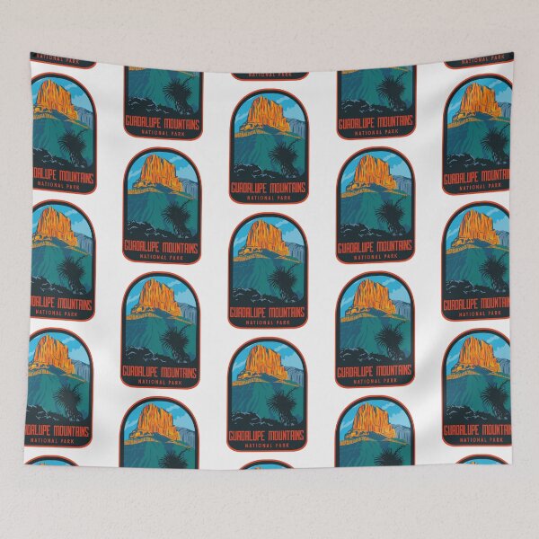 Item preview, Guadalupe Mountains national park retro designed and sold by uza-nHornber.