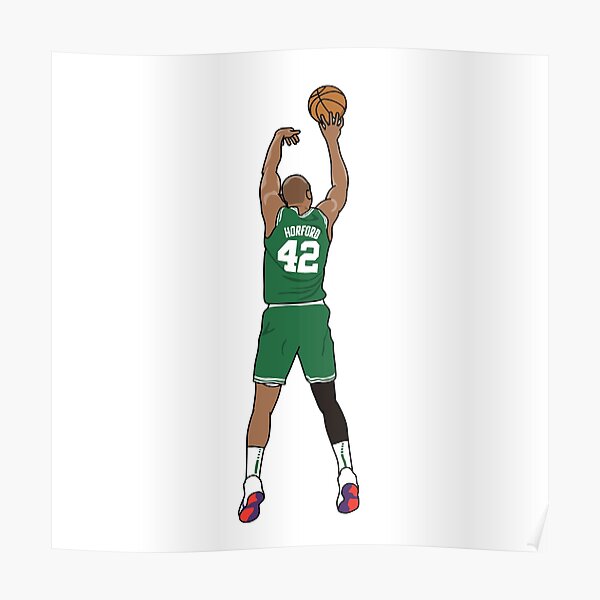 Al Horford 42 Boston Celtics basketball player poster shirt