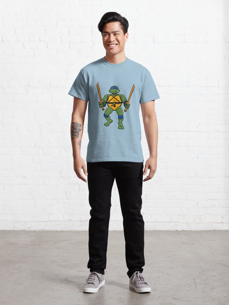 Discover 80's Leonardo Action Figure T-Shirt
