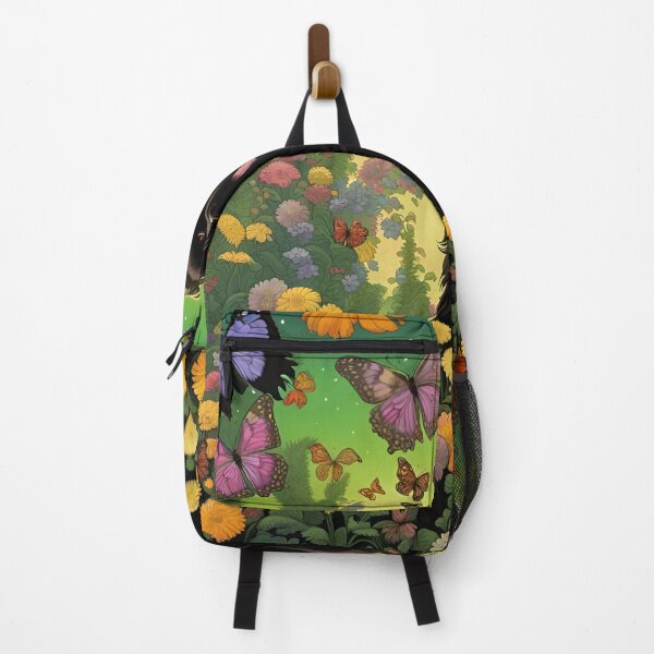 Item preview, Newfoundland with Flowers and Butterflies designed and sold by HabitableMoons.