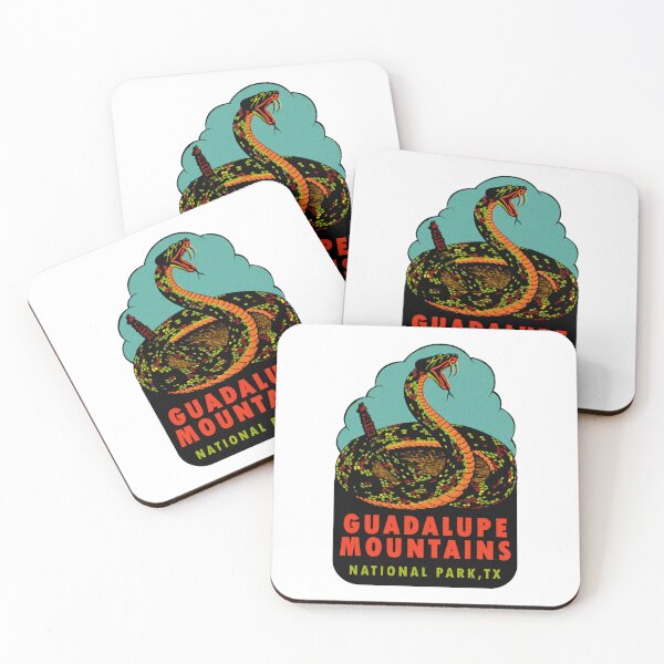 Item preview, Guadalupe Mountains National Park Vintage Travel Decal designed and sold by uza-nHornber.