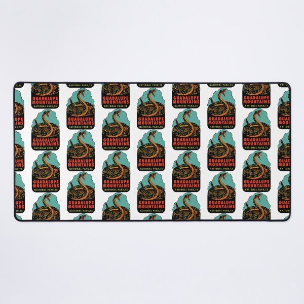 Item preview, Guadalupe Mountains National Park Vintage Travel Decal designed and sold by uza-nHornber.