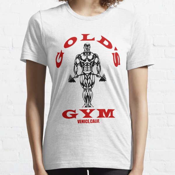 Golds Gym Printed Vintage Style T-Shirt - Army Marl – Urban Gym Wear