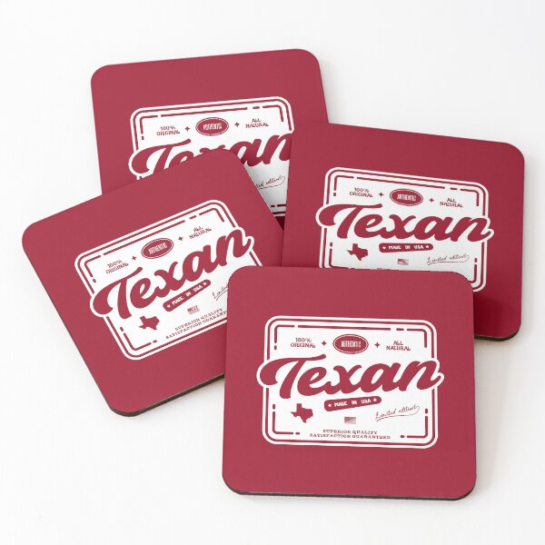 Item preview, Authentic Texan Cool Vintage Label Print Texas Resident Gift  designed and sold by semisoberme.