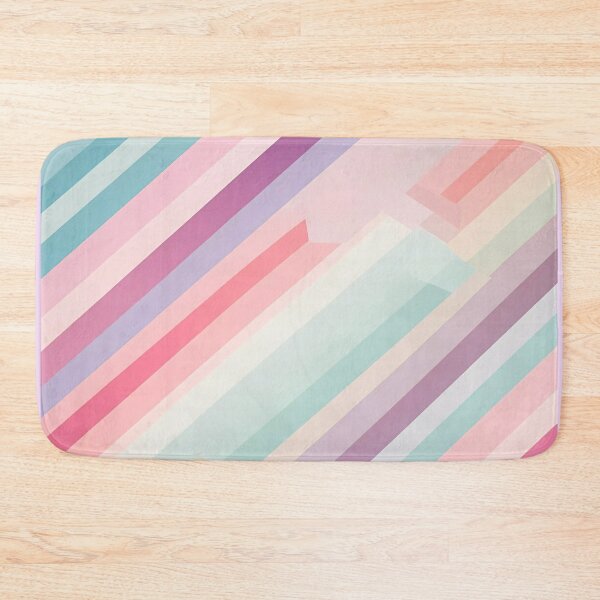 Item preview, soft pastel diagonal lines - lines pattern designed and sold by Omarupattern51.