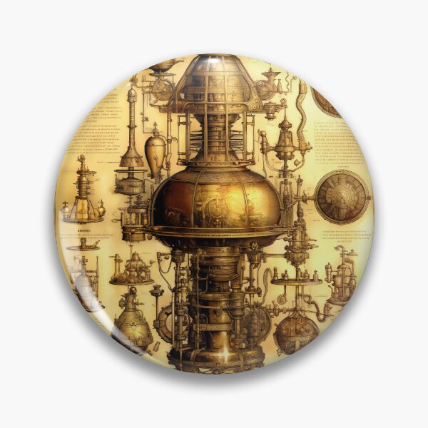 Item preview, Steampunk Complicated Engine designed and sold by entwithanaxe.