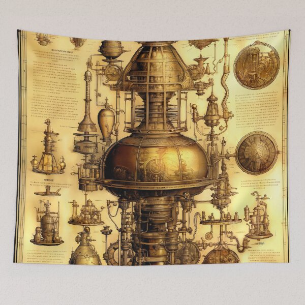 Item preview, Steampunk Complicated Engine designed and sold by entwithanaxe.