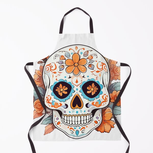 Item preview, sugar skull designed and sold by PrintsCreativ.