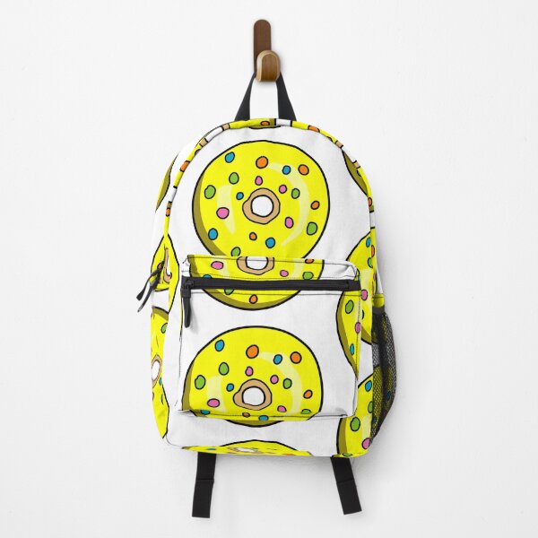 Item preview, Delicious yellow glazed donut sprinkled with colored sprinkles designed and sold by Denisse diseno.