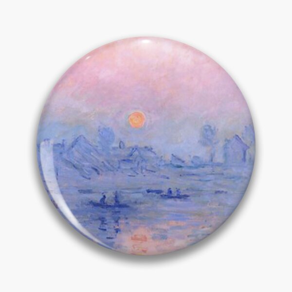 Item preview, Claude Monet Sunset on the Seine  designed and sold by lindamanis.