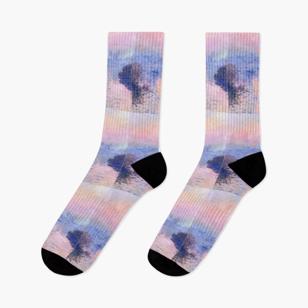 Item preview, Claude Monet Sunset on the Seine  designed and sold by lindamanis.