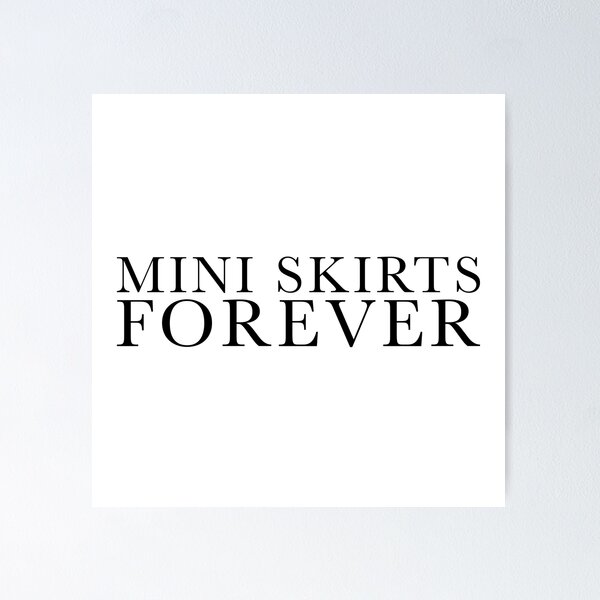 Item preview, Mini Skirts Forever designed and sold by lux-lisbon.