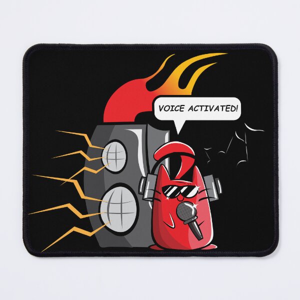 Item preview, Red Cat singing and burning the stage! Voice Activated! designed and sold by SpartanDStore.