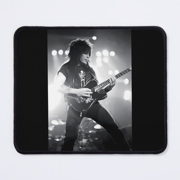 Item preview, Mick Mars - BW Photograph designed and sold by MapleCaseyFash.