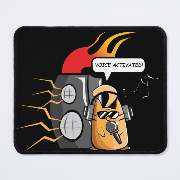 Item preview, Orange Cat singing and burning the stage! Voice Activated! designed and sold by SpartanDStore.
