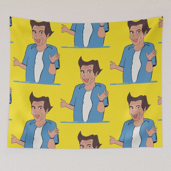 Item preview, Ace Ventura: Pet Detective in Yellow (Jim Carrey) designed and sold by Aleksandra Fayerman.