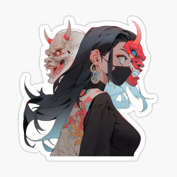 Hooked on You Spirit Rin Yamaoka Sticker for Sale by IllusiaIsles