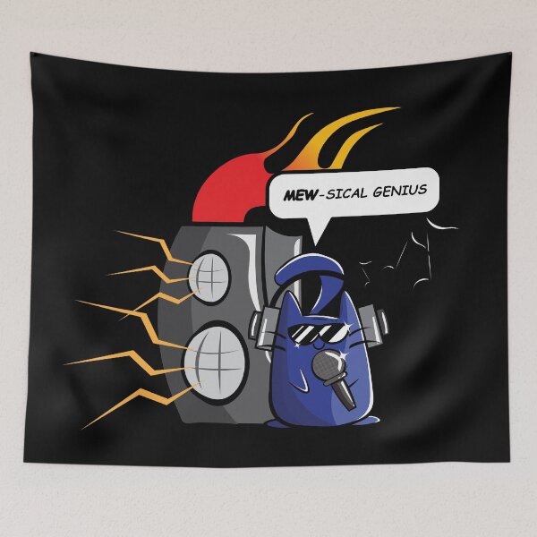 Item preview, MEW-sical Genius Cat Pun! Voice Activated! designed and sold by SpartanDStore.