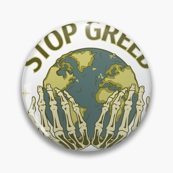 Item preview, STOP GREED designed and sold by CyberWindow.