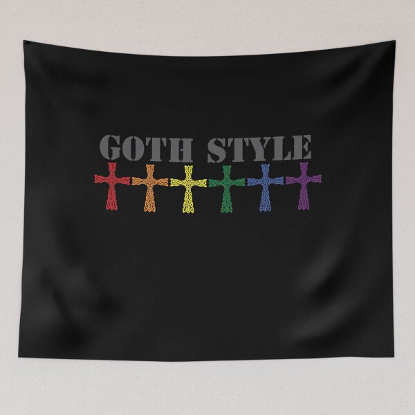 Item preview, Goth Style Rainbow Crosses 01 designed and sold by TheirChoice.