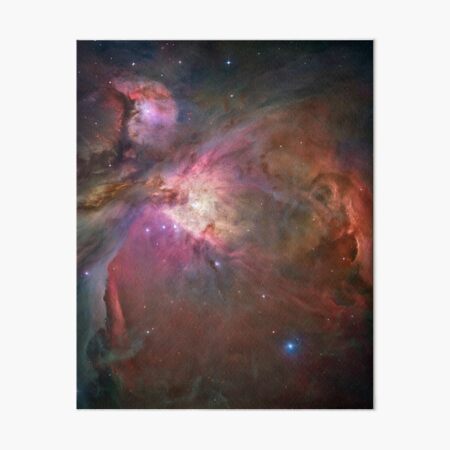The Orion Nebula - Hubble Space Telescope Image Art Board Print